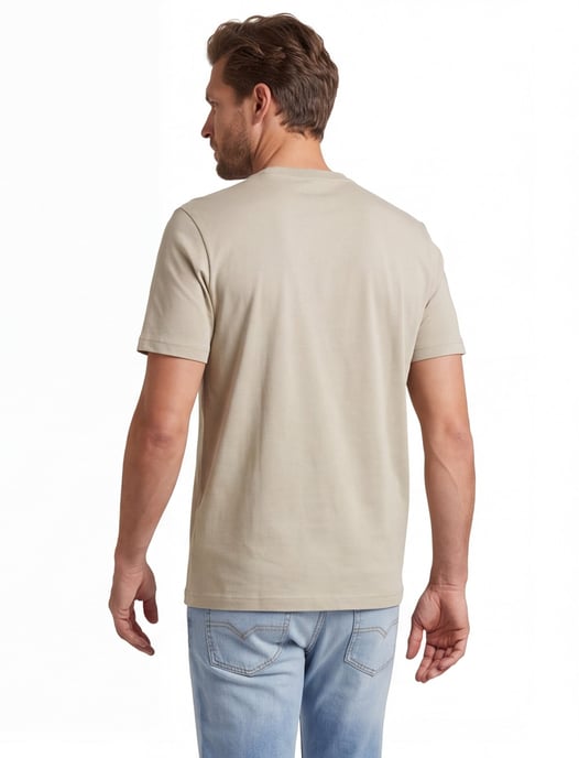Grijs t-shirt BOSS Orange Te-bass geprint - Image 2