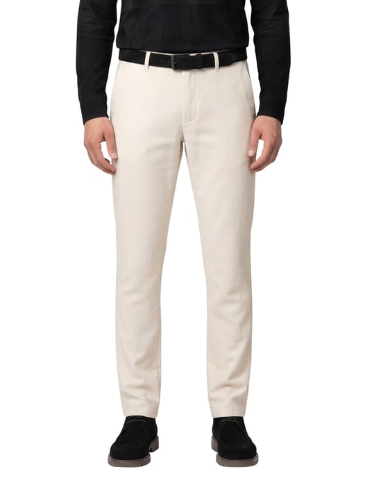 Alberto move-smart chino beige slim fit katoen - Image 1
