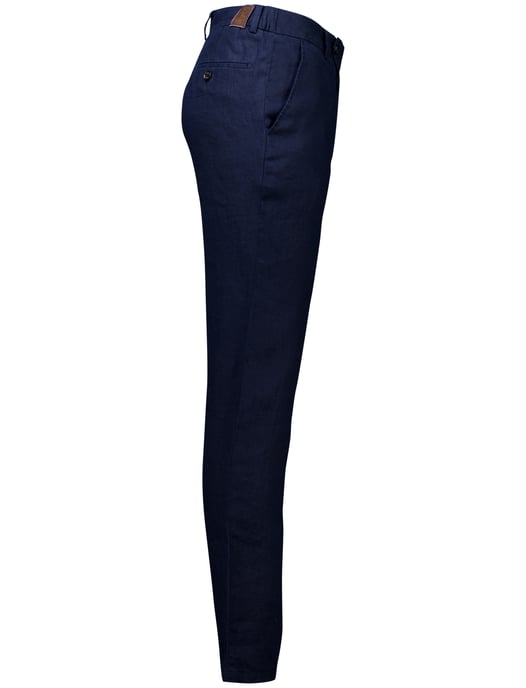 Gardeur pantalon Trevi-3 blauw tapered fit effen - Image 3