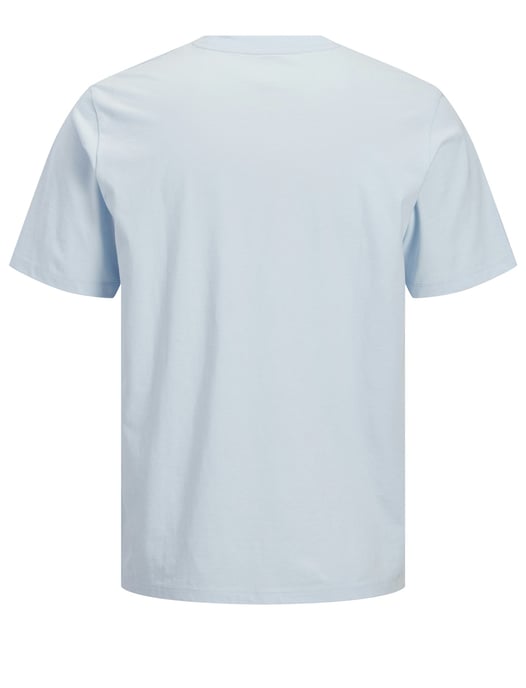 T-shirt Jack & Jones Plus Size lichtblauw logo opdruk - Image 1