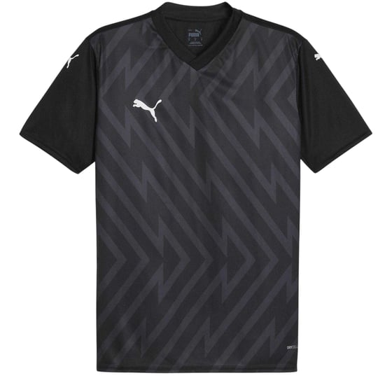 Puma Heren Teamglory Jersey T-Shirt (Zwart/Wit) - Image 1