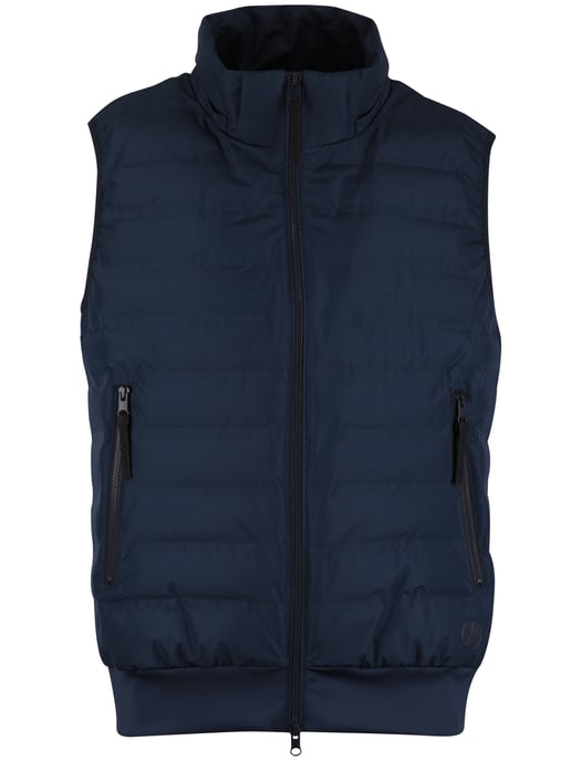 bodywarmer People of Shibuya NEW capuchon donkerblauw met voering - Image 3