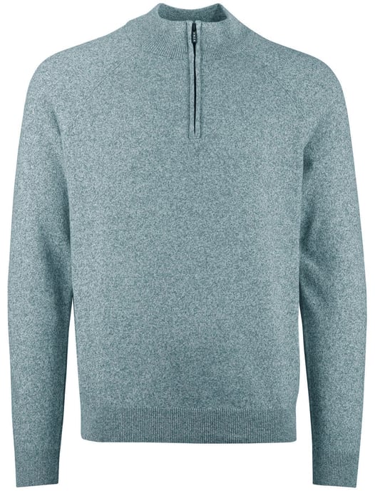 Trui New Zealand groen half zip normale fit - Image 3