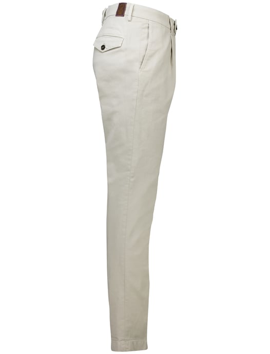 Gardeur Pantalon katoen beige flatfront - Image 3