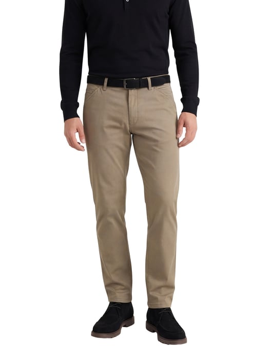 Meyer 5-pocket Pantalon katoen bruin katoen - Image 1