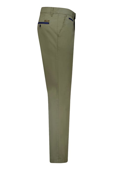 katoenen broek Gardeur Benny-3 groen - Image 3