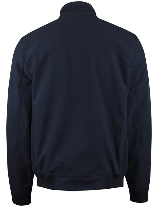 Navy jas softshell Casa Moda kort polyester dubbele borstzak - Image 3