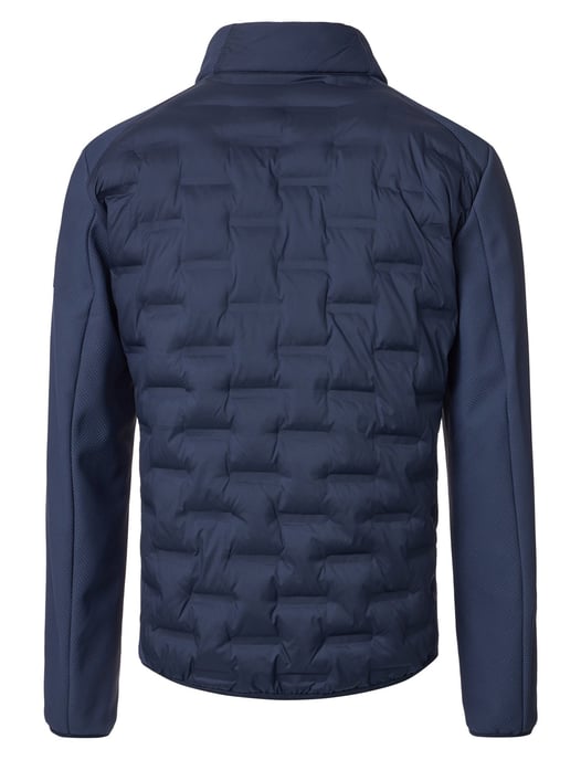 Donkerblauwe tussenjas Casa Moda borstzak gewatteerd - Image 2