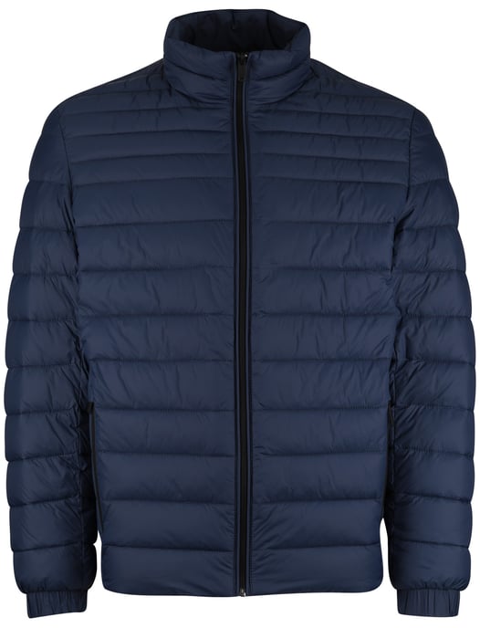 Gewatteerde BOSS Orange Oden2 jas donkerblauw - Image 3