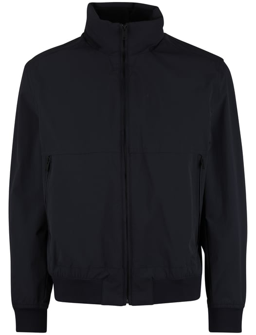 Zomerjas Boss Orange Orki donkerblauw capuchon normale fit - Image 3