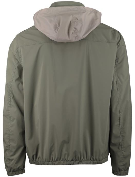 Groene zomerjas Pierre Cardin met afneembare capuchon - Image 2