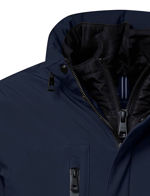 winterjas Pierre Cardin donkerblauw - Image 3