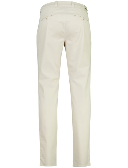 Pantalon Brax Fabio crème flatfront wijde fit - Image 3