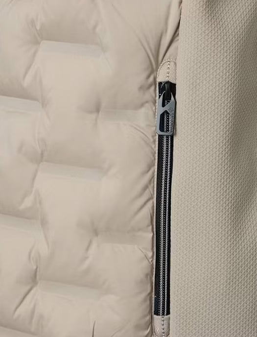 Bodywarmer beige Casa Moda opstaande kraag - Image 4