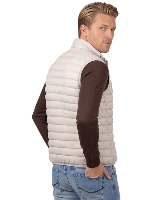 Beige gewatteerde bodywarmer Save The Duck normale fit - Image 2