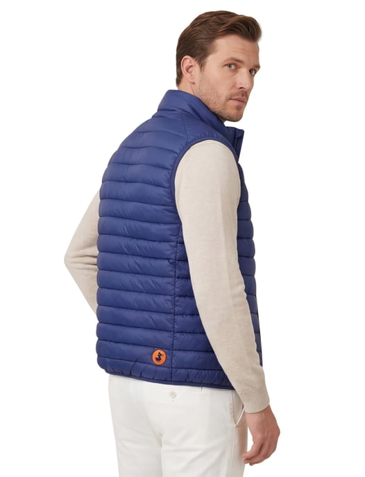 Blauw gewatteerde bodywarmer Save The Duck normale fit - Image 2