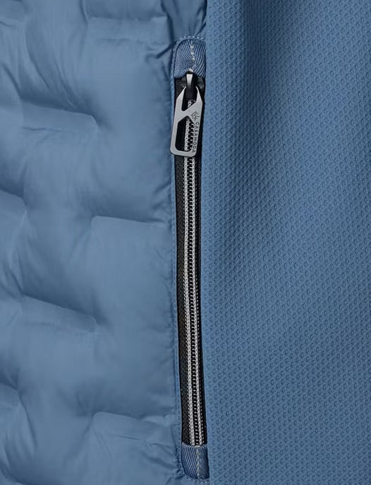 Blauw bodywarmer Casa Moda patroon - Image 4