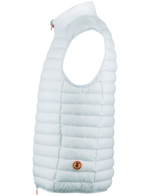 Ijsblauwe gewatteerde bodywarmer Save The Duck - Image 4