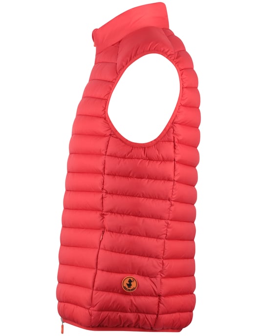 Rode gewatteerde bodywarmer Save The Duck - Image 3