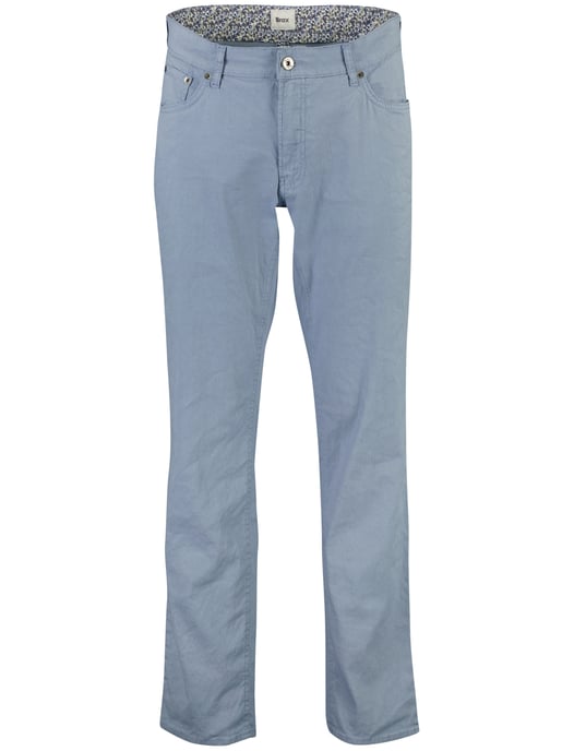 Brax Chuck broek blauw slim fit zomer - Image 1