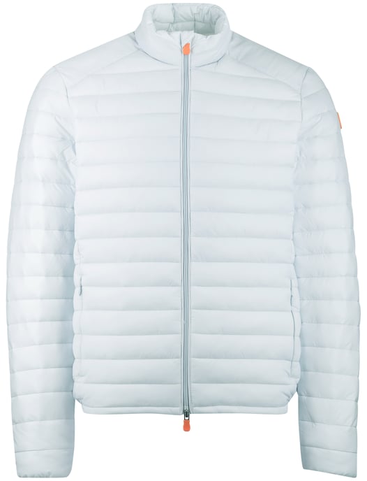 Ijsblauw zomerjas Save the Duck gewatteerd nylon - Image 3