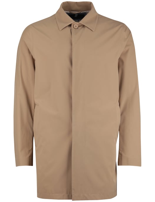 mantel jas People of Shibuya Toshiro camel polyester lang - Image 3