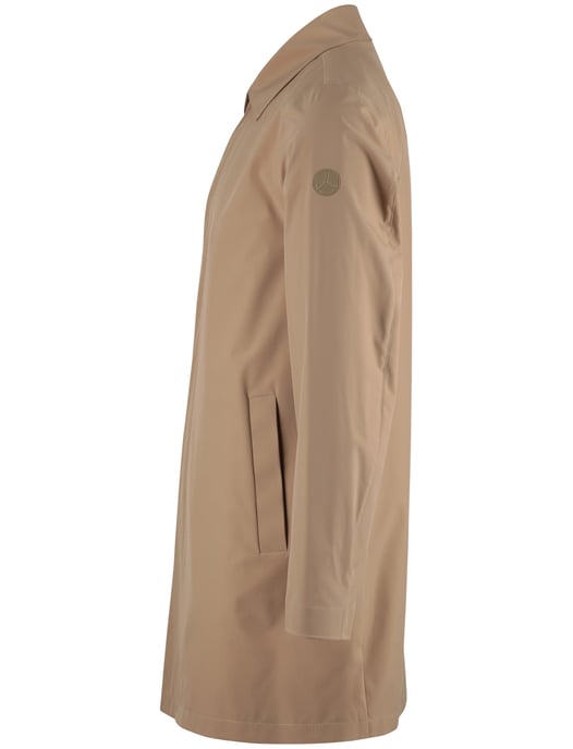 mantel jas People of Shibuya Toshiro camel polyester lang - Image 4