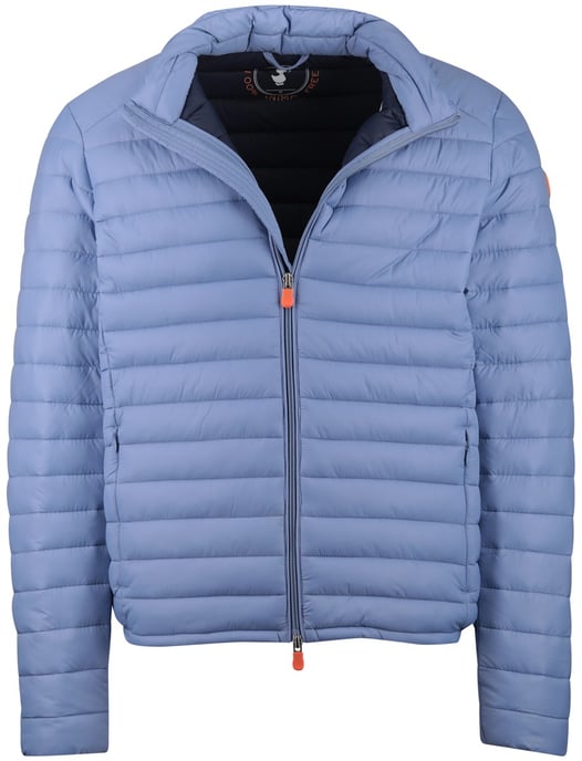 Blauwe zomerjas Save the Duck gewatteerd nylon - Image 1
