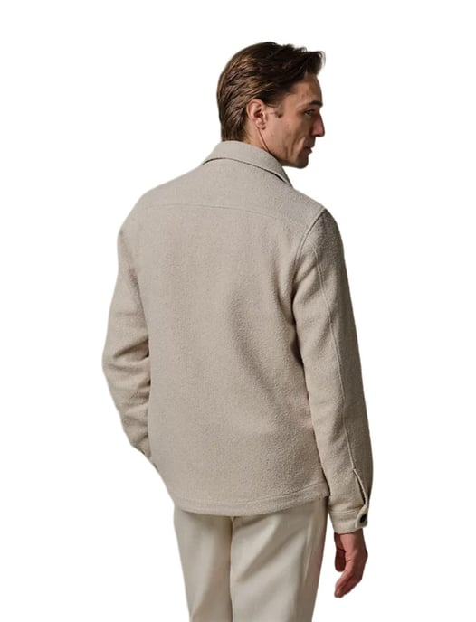 Overshirt Profuomo creme katoen - Image 2