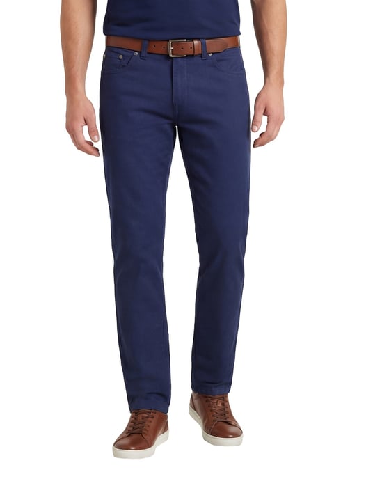 Gardeur slim fit 5-pocket katoen navy - Image 1