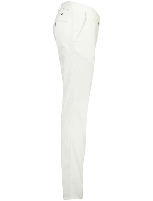 pantalon Brax Fabio wit flatfront model normale fit - Image 3