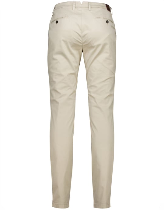 Pantalon Gardeur Subway beige katoen slim fit - Image 2