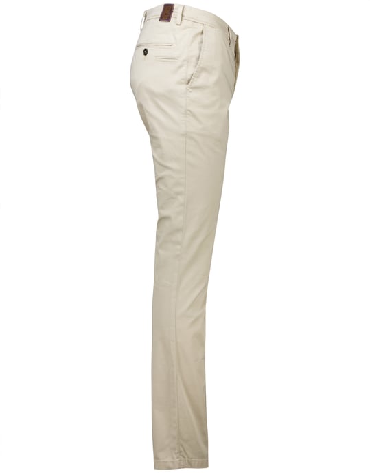 Pantalon Gardeur Subway beige katoen slim fit - Image 3