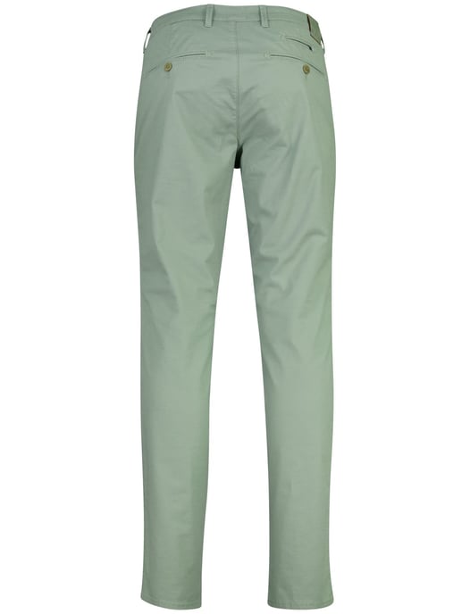 pantalon Brax Fabio groen flatfront normale fit - Image 2