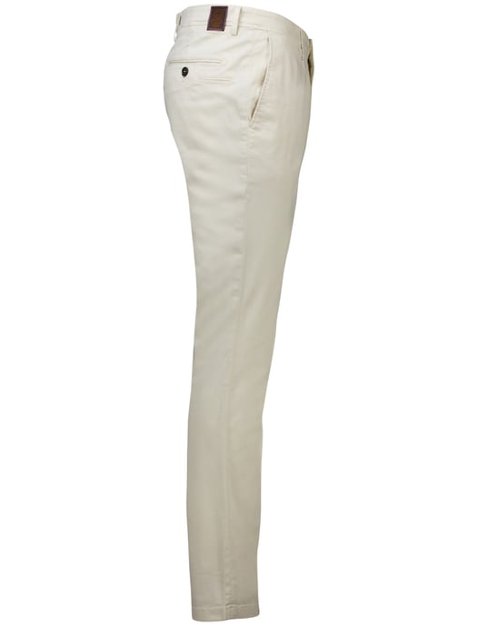 broek Gardeur Regular Fit katoen creme - Image 3