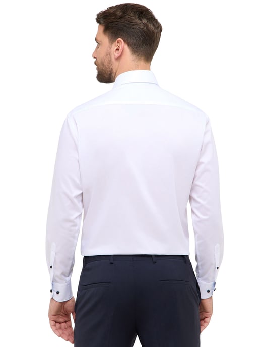 Overhemd wit Eterna Comfort Fit klassiek katoen - Image 2