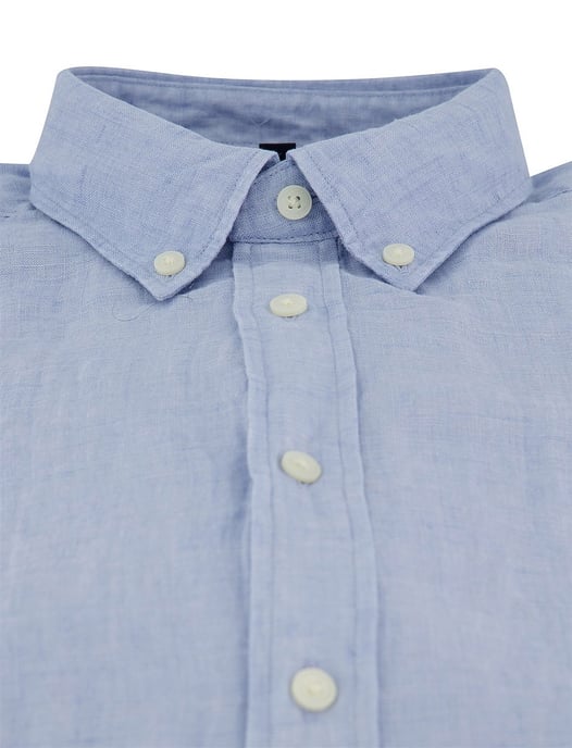 Overhemd Tommy Hilfiger Regular Fit lichtblauw gemeleerd - Image 3