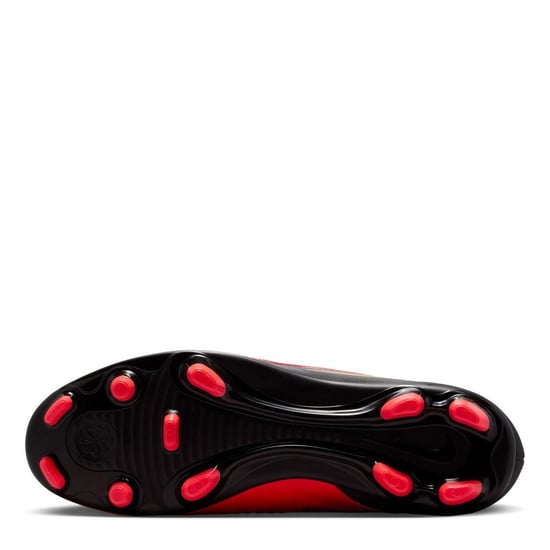 Nike Phantom 6 Low voetbalschoenen voor heren, voor harde ondergrond (Rood, Zwart) - Image 3