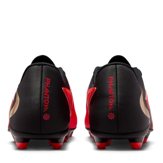 Nike Phantom 6 Low voetbalschoenen voor heren, voor harde ondergrond (Rood, Zwart) - Image 5