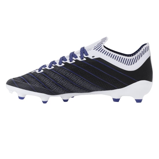 Umbro Heren Velocita Elixir Pro Stevige Grond Voetbalschoenen (Wit/Zwart/Royaalblauw) - Image 3