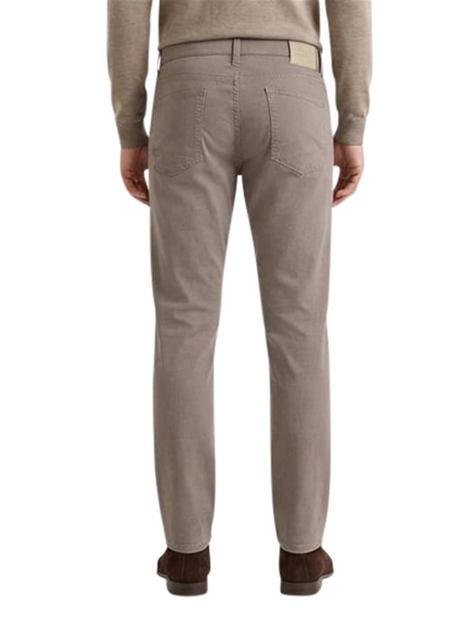Brax Pantalon 5-p bruin katoen effen - Image 2