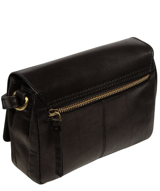 'Ilaria' Dark Tan Leather Tote Bag - Image 2