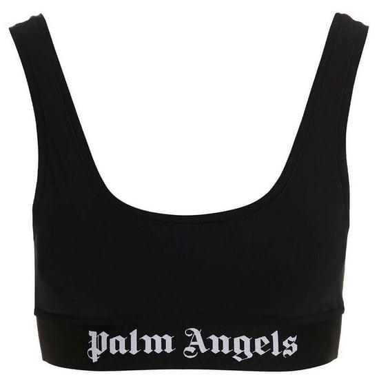 Palm Angels Dames Klassieke Logo Sportbeha (Zwart/Wit) - Image 2