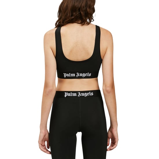 Palm Angels Dames Klassieke Logo Sportbeha (Zwart/Wit) - Image 3