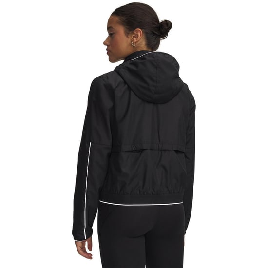 Under Armour Velociti Pro-jacka med huva i snäv passform för damer (Svart) - Image 2