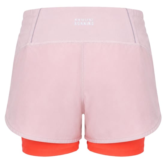 New Balance 2in1 Impact Run Womens White Shorts - Image 3
