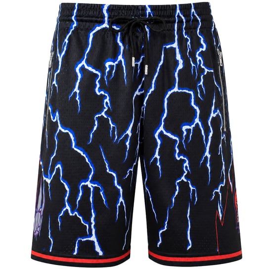Mitchell & Ness NBA Toronto Raptors Lightning Mens Black Shorts - Image 1