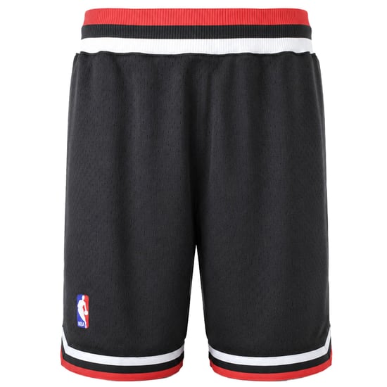 Mitchell & Ness NBA Chicago Bulls Authentic Mens Black Shorts - Image 1