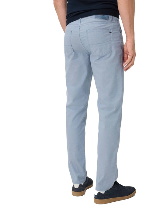 Pantalon Brax 5 pocket model lichtblauw effen - Image 2