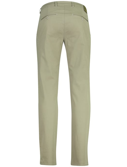 Pantalon Brax Fabio flatfront wijde fit groen - Image 3